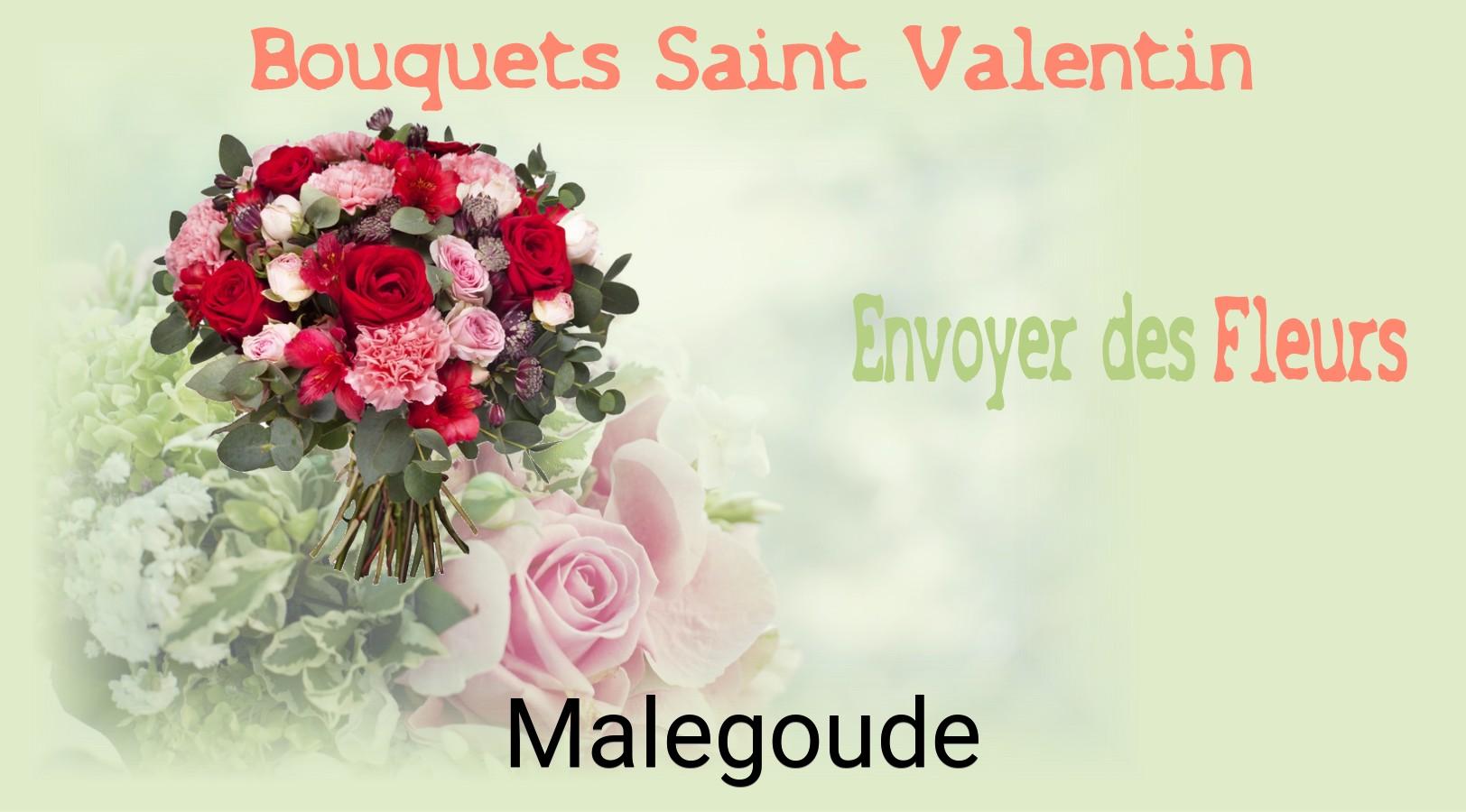 Roses de Saint-Valentin livrées à Malegoude